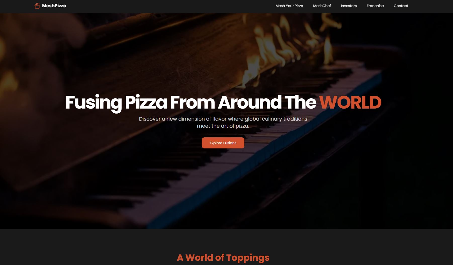 Mesh Pizza